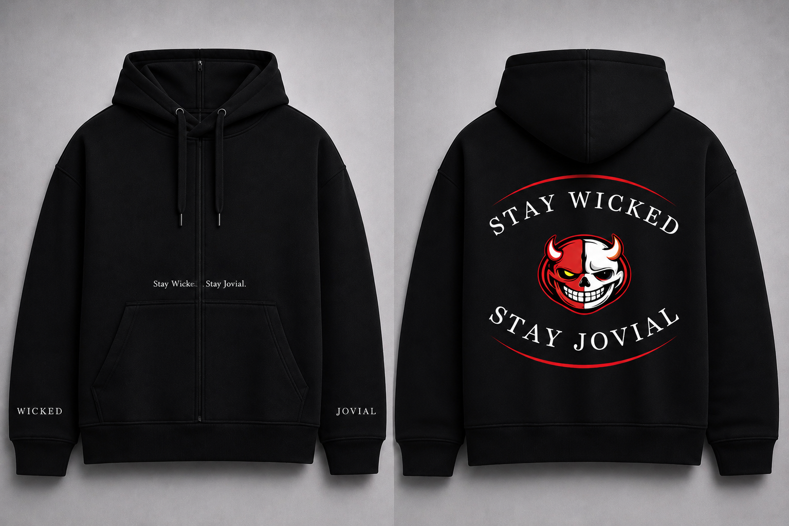 Wicked & Jovial Signature Heavyweight Hoodie