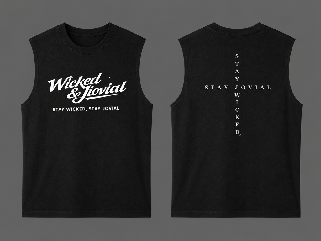 Wicked & Jovial | Sleeveless Singlet