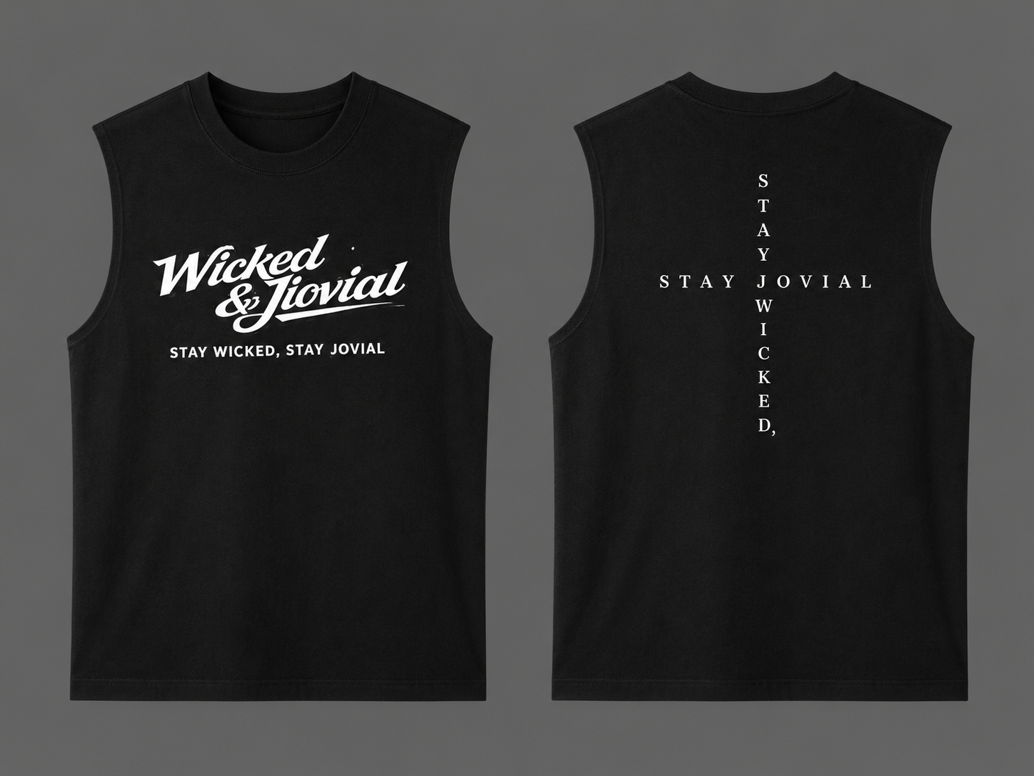 Wicked & Jovial | Sleeveless Singlet
