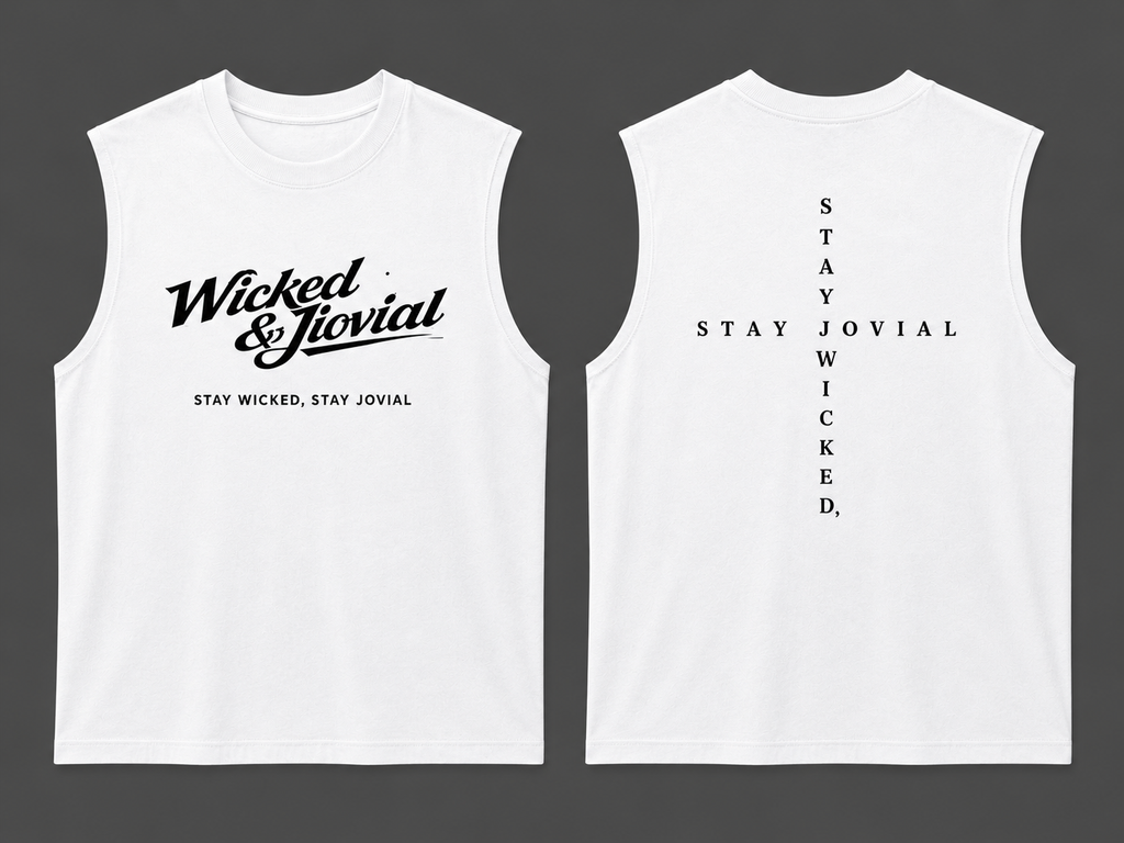 Wicked & Jovial | Sleeveless Singlet